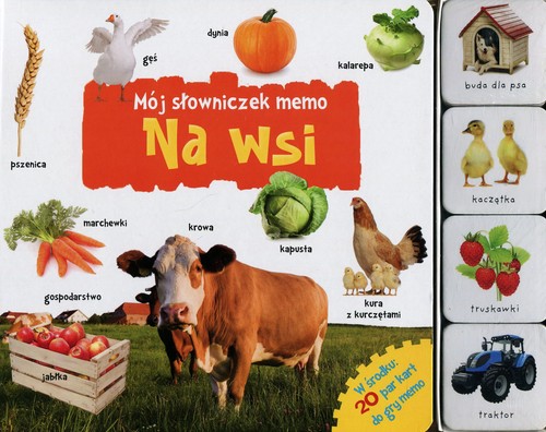 Image of Mój słowniczek memo Na wsi