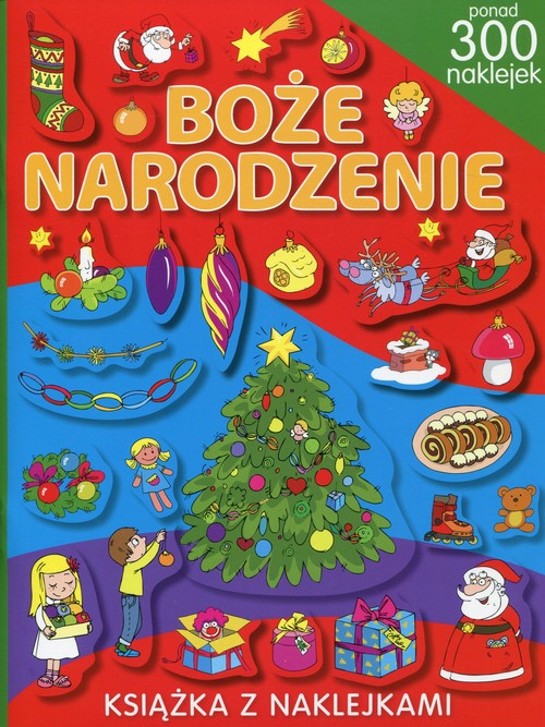 Image of Boże Narodzenie Książka z naklejkami ponad 300 naklejek
