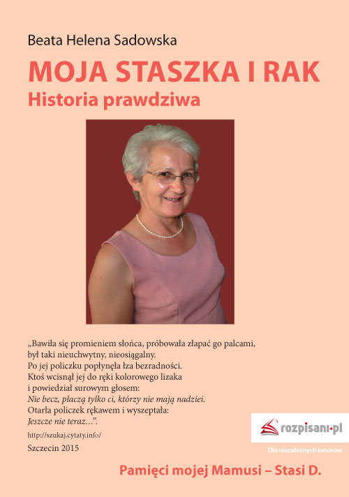Image of Moja Staszka i rak Historia prawdziwa