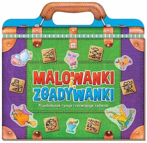 Image of Malowanki i zgadywanki Przedszkolak rysuje i rozwiązuje zadania