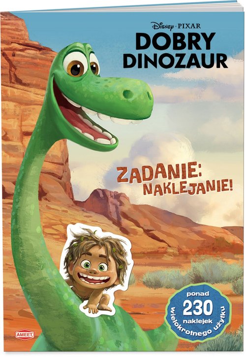 Image of Dobryu dinozaur. Zadanie: naklejanie!