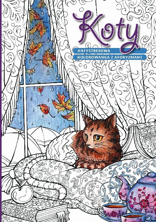 Image of Koty Kolorowanka antystresowa