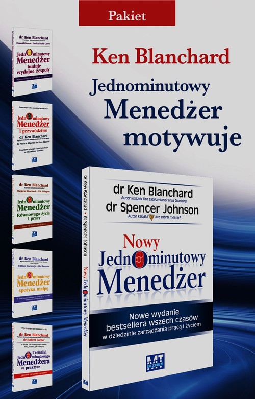 Image of Nowy Jednominutowy Menedżer /Jednominutowy Menedżer buduje wydajne zespoły / Jednominutowy Menedżer i przywództwo / Jednominutowy Menedżer Równowaga życia i pracy / Jednominutowy Menedżer spotyka małpę / Techniki Jednominutowego Menedżera w praktyce