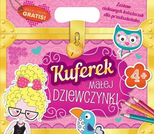 Image of Kuferek małej dziewczynki Zestaw ciekawych książeczek dla przedszkolaka