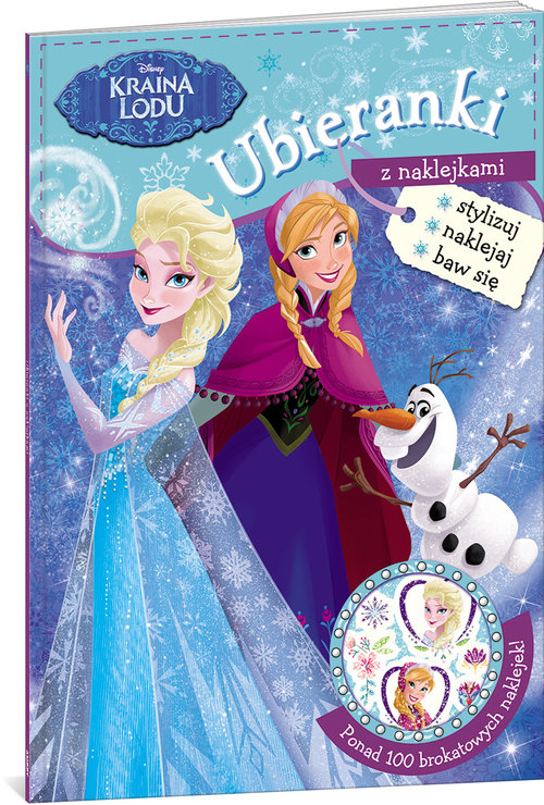 Image of Kraina Lodu Ubieranki z naklejkami