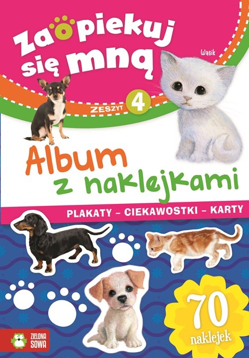 Image of Zaopiekuj się mną Album z naklejkami Część 4