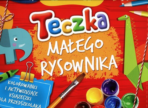Image of Teczka małego rysownika Kolorowanki i aktywizujące książeczki dla przedszkolaka