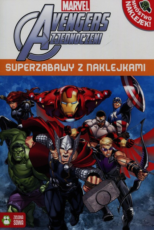 Image of Superzabawy z naklejkami Avengers Zjednoczeni
