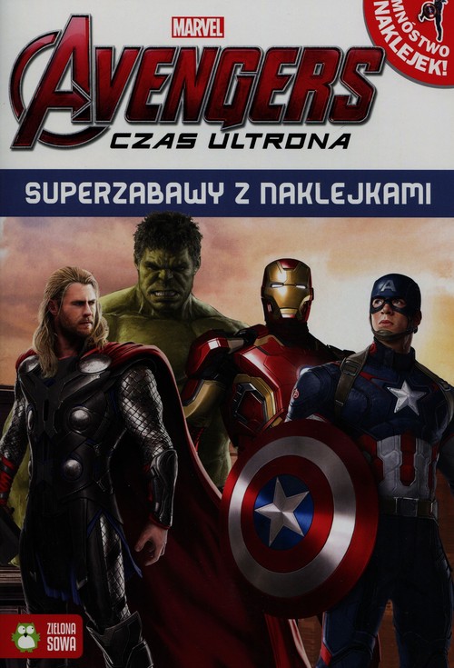 Image of Superzabawy z naklejkami Avengers Czas Ultrona