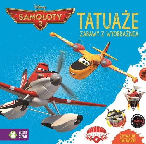 Image of Tatuaże zabawy z wyobraźnią Disney Samoloty 2