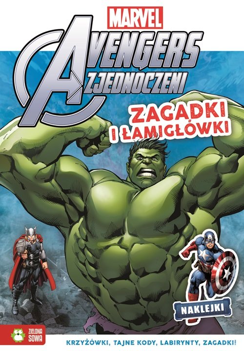 Image of Zagadki i łamigłówki Marvel Avengers