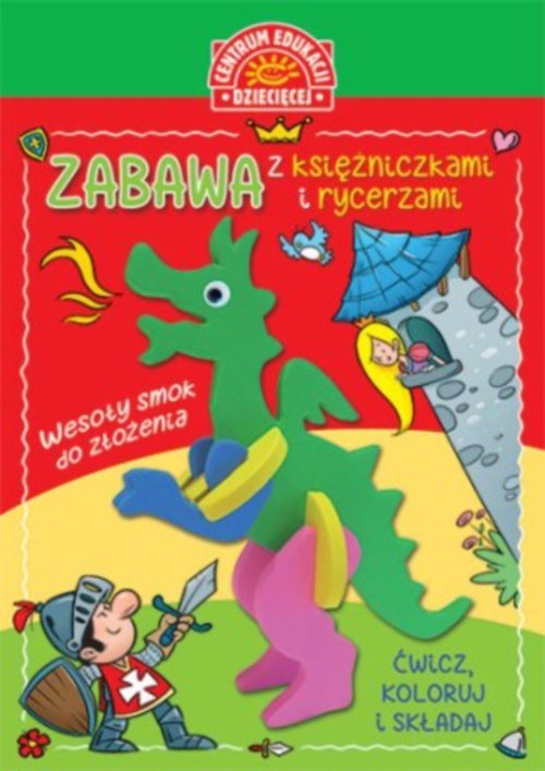 Image of Zabawa z księżniczkami i rycerzami Książka z zabawką do składania