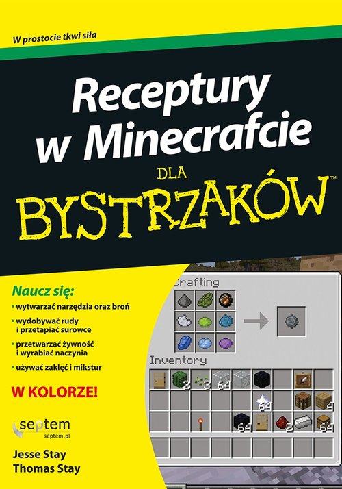 Image of Receptury w Minecrafcie dla bystrzaków
