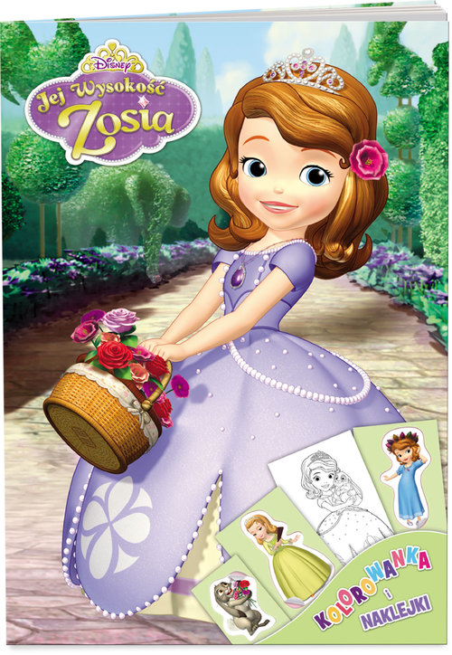 Image of Jej Wysokość Zosia Kolorowanka i naklejki