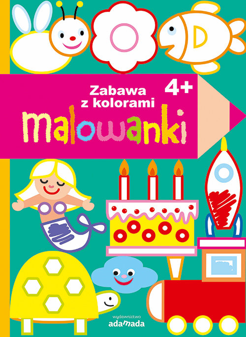 Image of Malowanki Zabawa z kolorami 4+