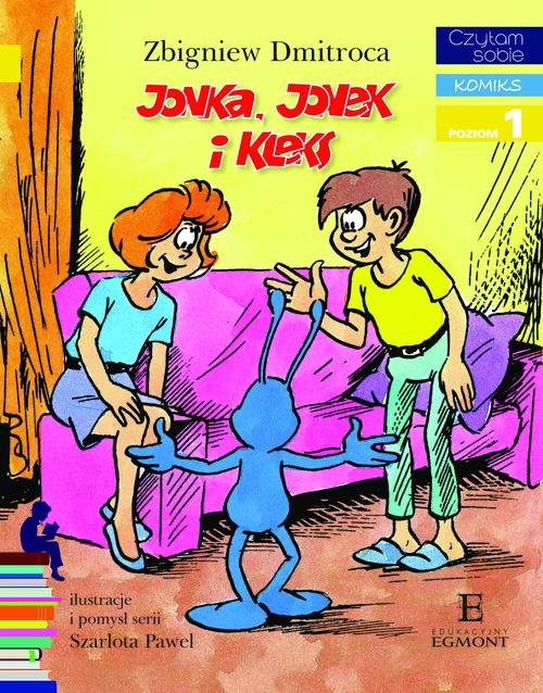 Image of Jonka, Jonek i Kleks Czytam sobie Poziom 1 Komiks