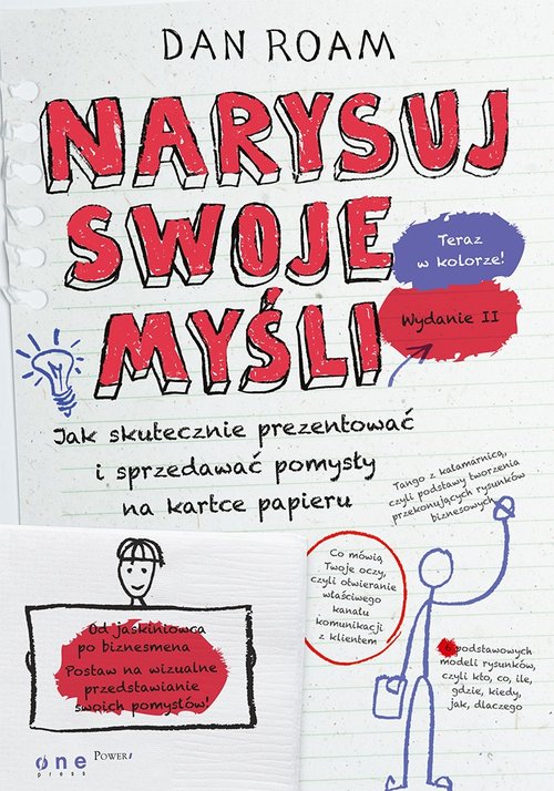 Image of Narysuj swoje myśli Jak skutecznie prezentować i sprzedawać pomysły na kartce papieru.