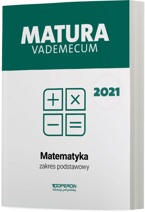 Image of Matematyka Matura 2021 Vademecum Zakres podstawowy