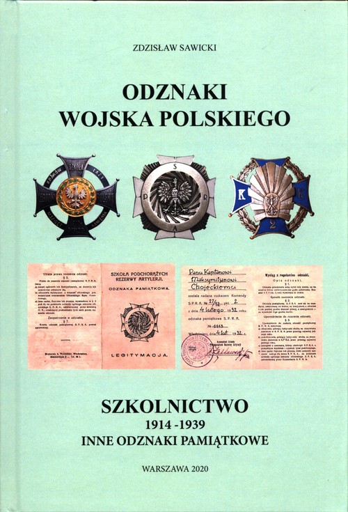 Image of Odznaki Wojska Polskiego Szkolnictwo 1914-1939 inne odznaki pamiątkowe