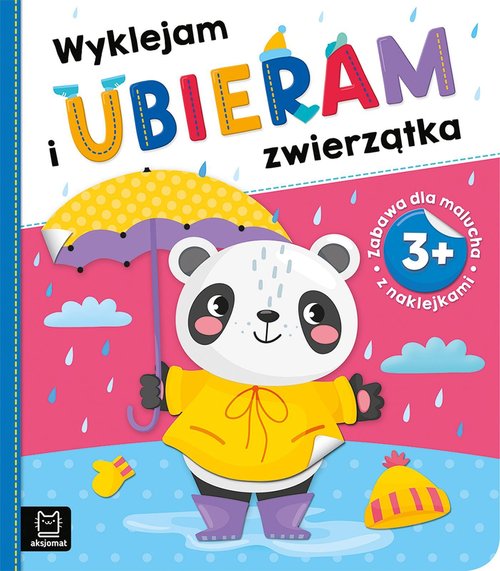 Image of Wyklejam i ubieram zwierzątka 3+ Zabawa z naklejkami