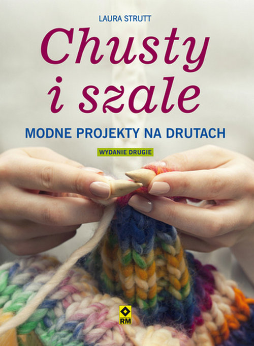 Image of Chusty i szale Modne projekty na drutach