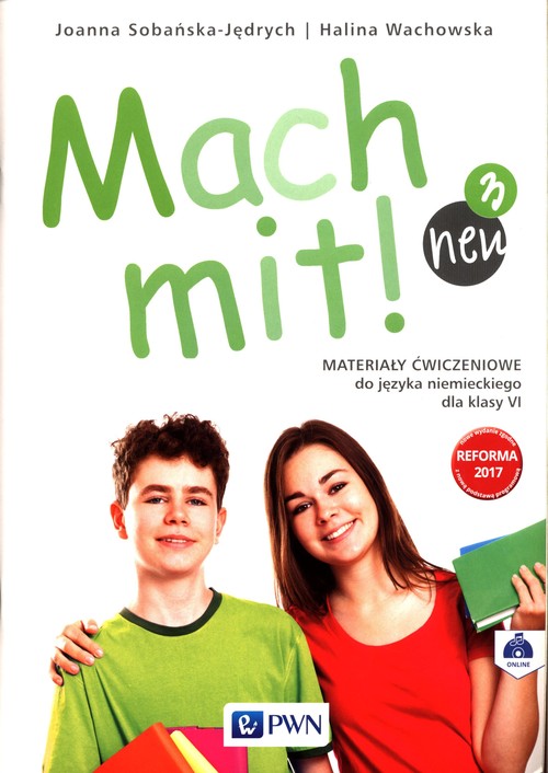 Image of Mach mit! neu 3 Materiały ćwiczeniowe do języka niemieckiego dla klasy 6 Szkoła podstawowa