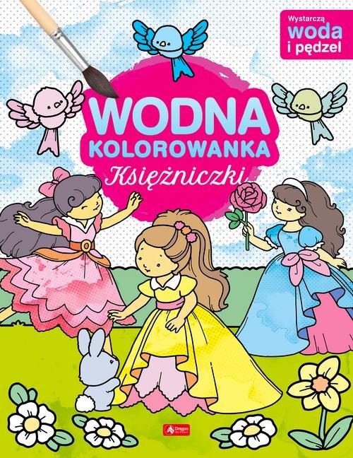 Image of Księżniczki Wodna kolorowanka
