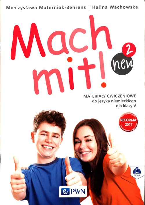 Image of Mach mit! neu 2 Materiały ćwiczeniowe do języka niemieckiego dla klasy V Szkoła podstawowa