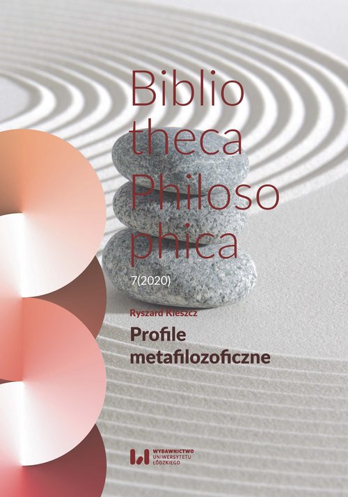 Image of Profile metafilozoficzne Bibliotheca Philosophica 7(2020)