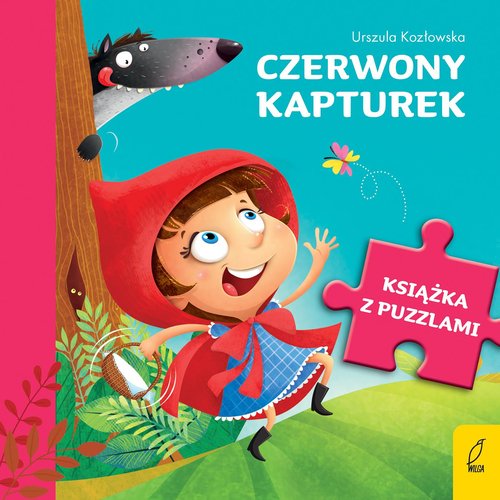 Image of Książka z puzzlami Czerwony kapturek