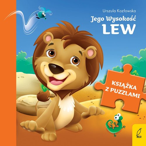 Image of Książka z puzzlami Jego Wysokość lew