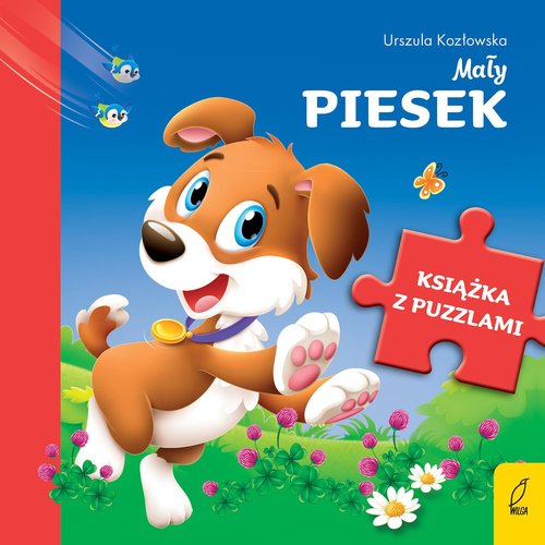 Image of Książka z puzzlami Mały piesek