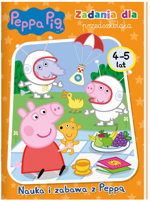 Image of Peppa Pig Zadania dla przedszkolaka Nauka i zabawa z Peppą 4-5 lat.