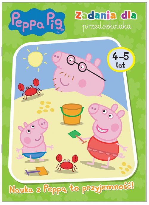Image of Peppa Pig Zadania dla przedszkolaka 4-5 lat Nauka z Peppą to przyjemność!