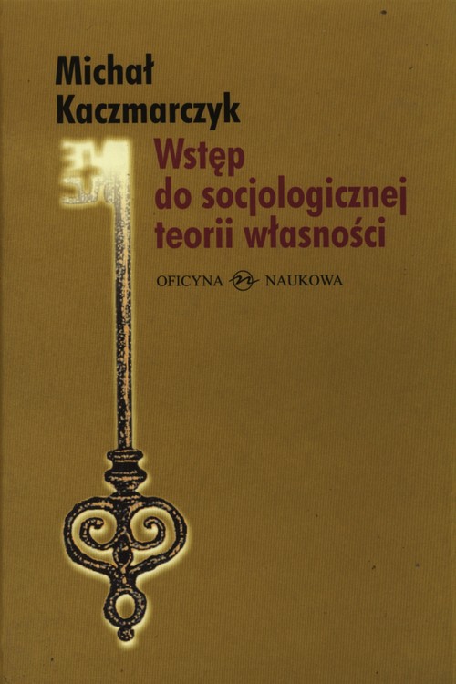 Image of Wstęp do socjologicznej teorii własności