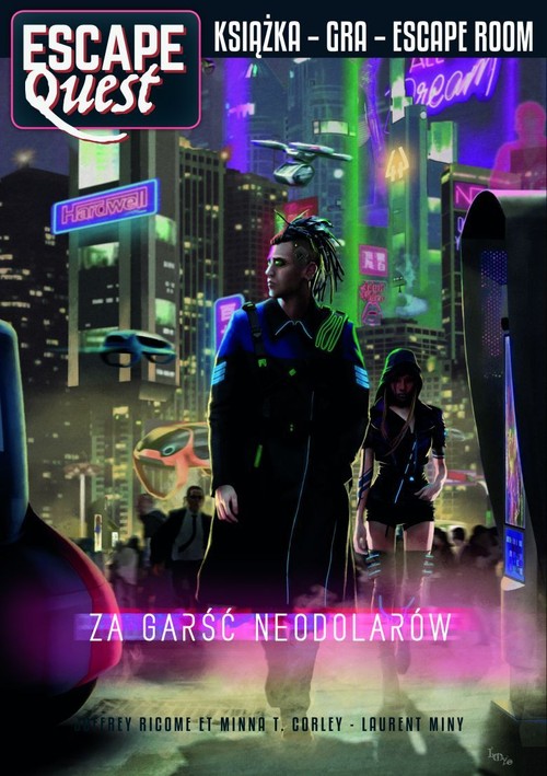 Image of Escape Quest Za garść neodolarów Książka z łamigłówkami