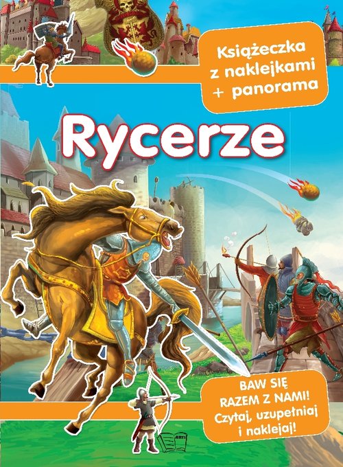 Image of Rycerze i zamki Panoramy z naklejkami