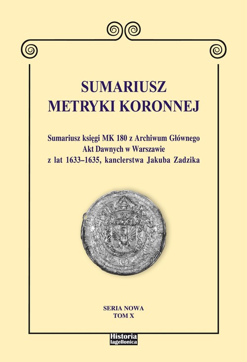 Image of Sumariusz Metryki Koronnej Tom 10