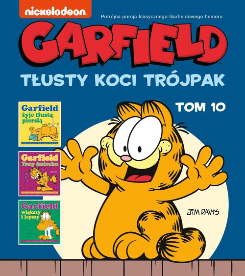 Image of Garfield Tłusty koci trójpak Tom 10