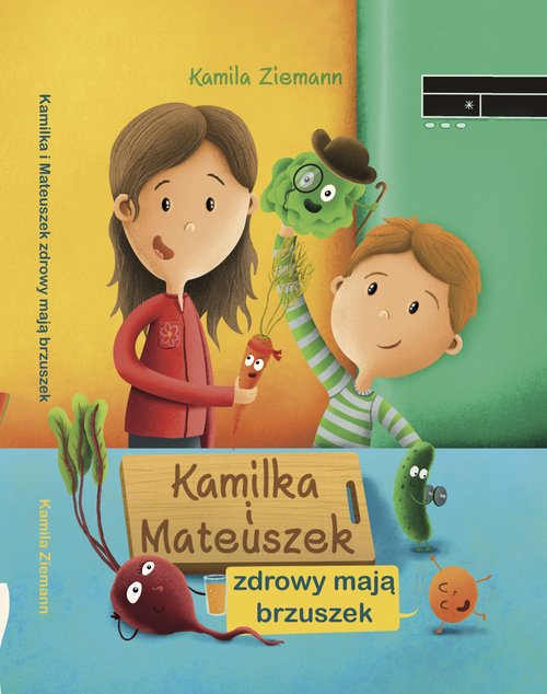 Image of Kamilka i Mateuszek zdrowy mają brzuszek