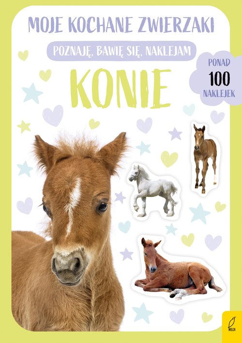 Image of Moje kochane zwierzaki Konie Ponad 100 naklejek