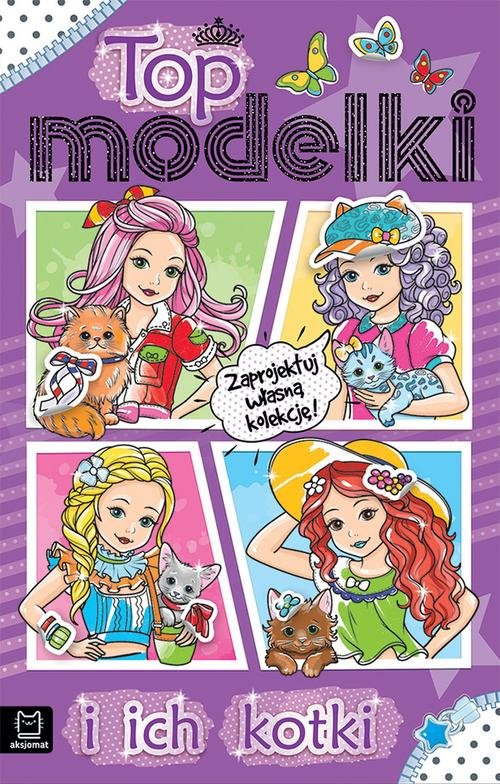 Image of Top modelki i ich kotki