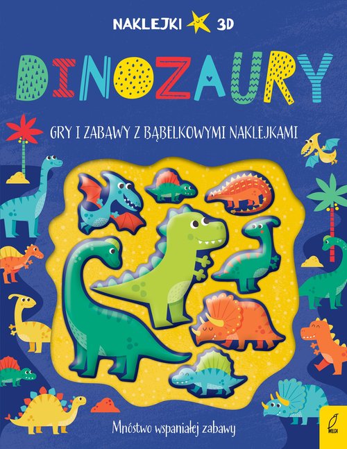 Image of Wypukłe naklejki Dinozaury