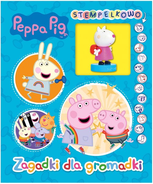 Image of Peppa Pig Stempelkowo Zagadki dla gromadki