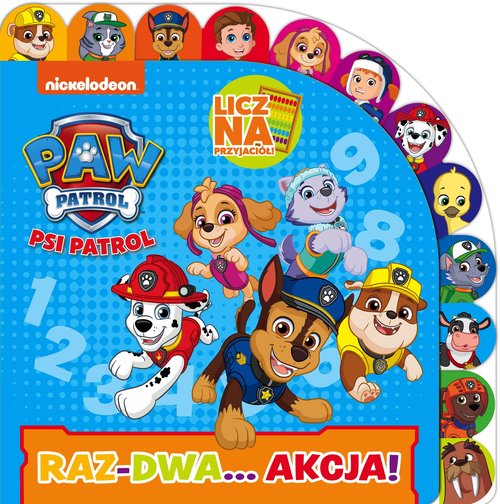 Image of Psi Patrol Licz na przyjaciół Raz-dwa… akcja!