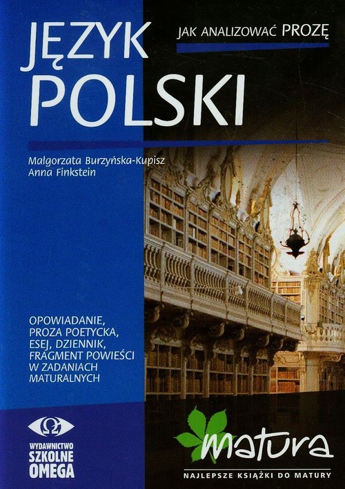 Image of Język polski Jak analizować prozę