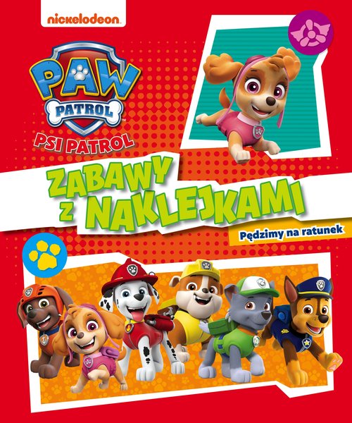 Image of Psi Patrol Zabawy z naklejkami Pędzimy na ratunek