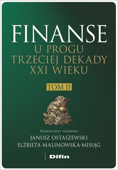 Image of Finanse u progu trzeciej dekady XXI wieku Tom 2