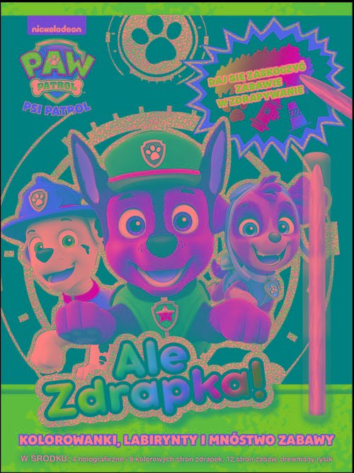Image of Psi Patrol. Ale zdrapka!