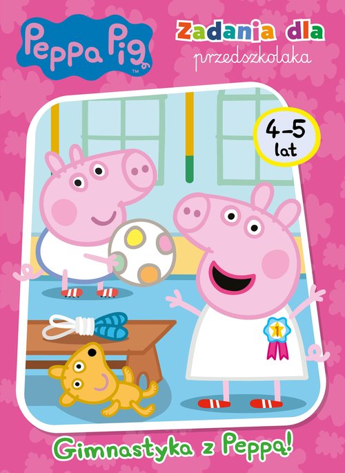 Image of Peppa Pig. Zadania dla przedszkolaka. Gimnastyka z Peppą!
